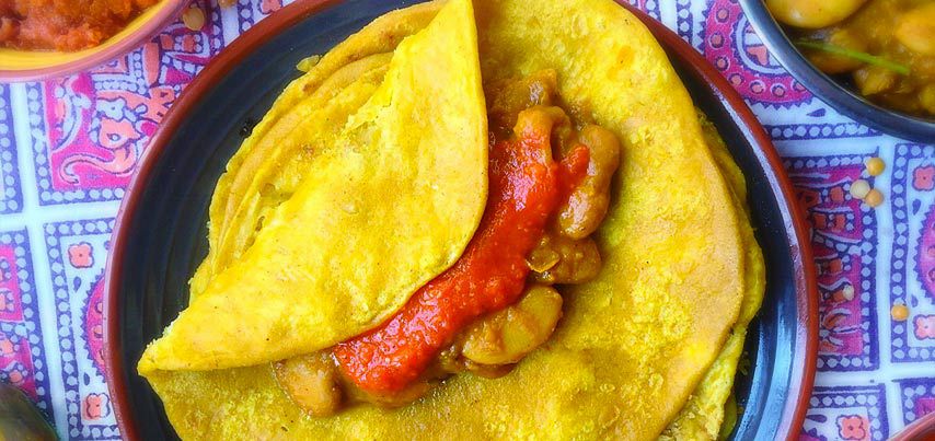 mauritian food cuisine dholl puri